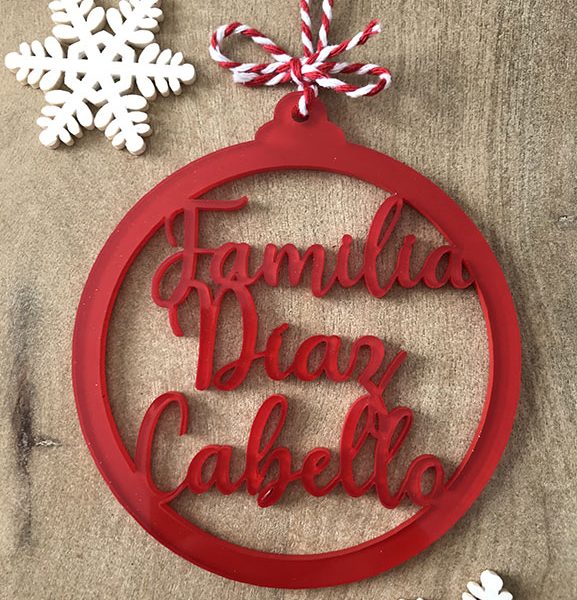 Bola Personalizada de Navidad