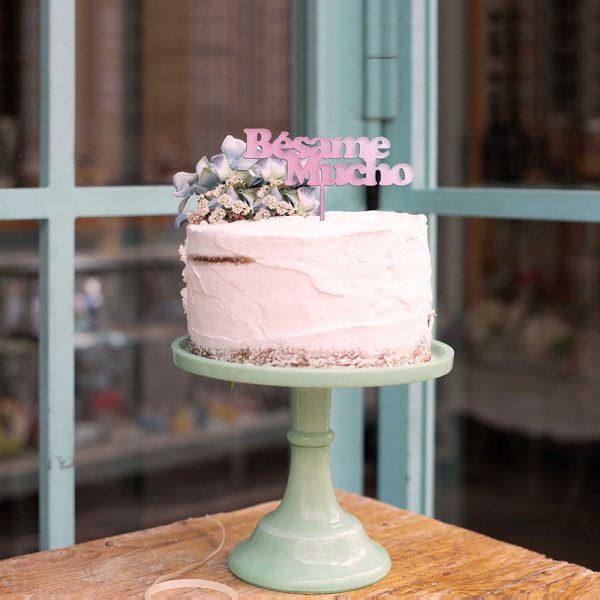 Cake Topper Bodas bésame mucho