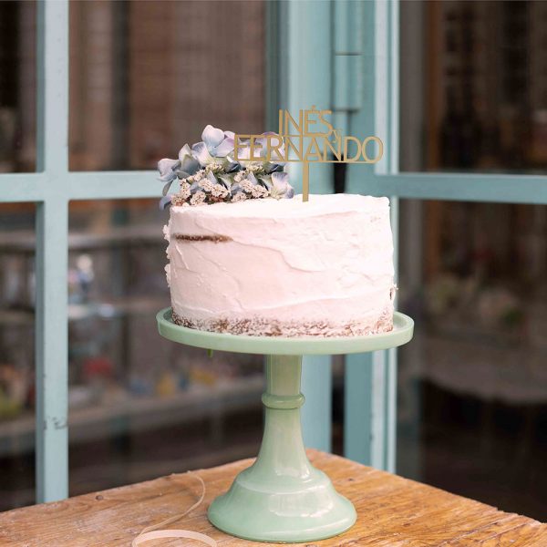 Cake Topper Bodas Amor con Mayúsculas