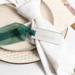 marcasitio personalizado metacrilato plateado espejo