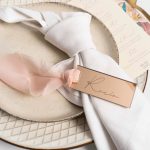 marcasitio personalizado metacrilato rosa dorado rose gold