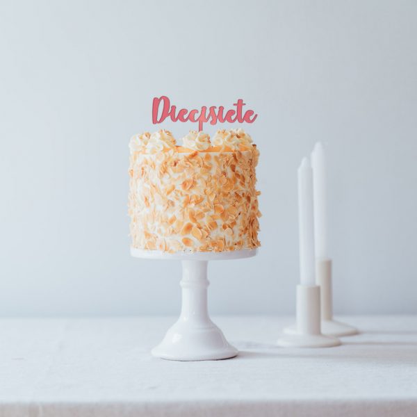 Cake Toppers Cumpleaños Letras