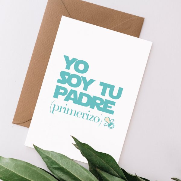 Tarjeta Yo soy tu padre