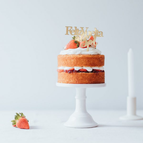 Cake Topper "Feliz vuelta al sol"