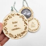 bola navidad personalizada ecografía bebe